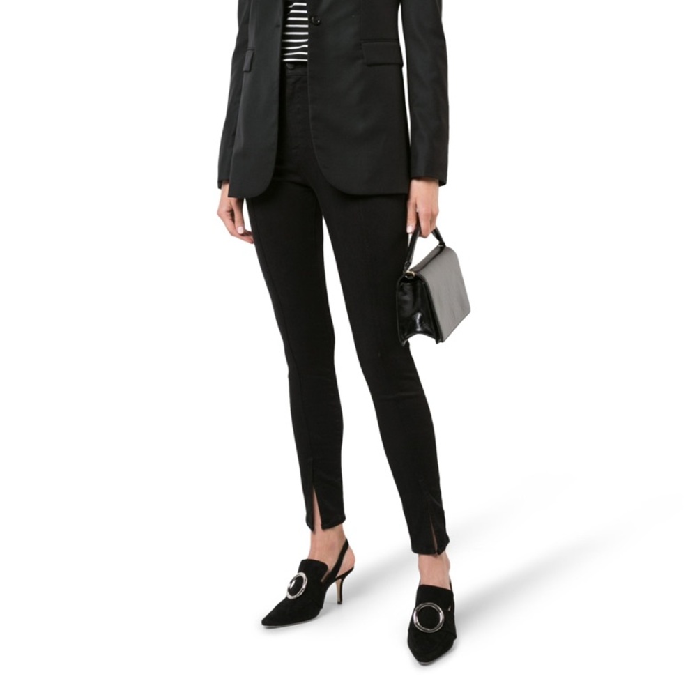 Frame Denim Black Skinny Jeans